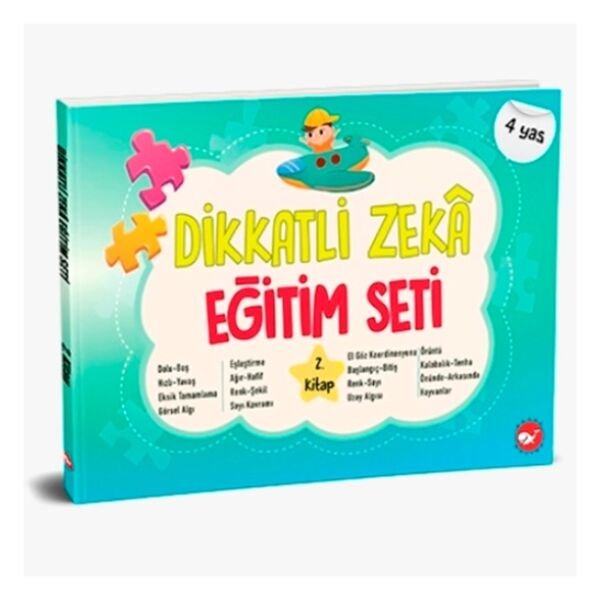 Dikkatli Zekâ Eğitim Seti 2. Kitap (4 Yaş)