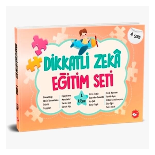 Dikkatli Zekâ Eğitim Seti 1. Kitap (4 Yaş)