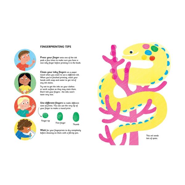 Fingerprirnts Activities - Under the Sea