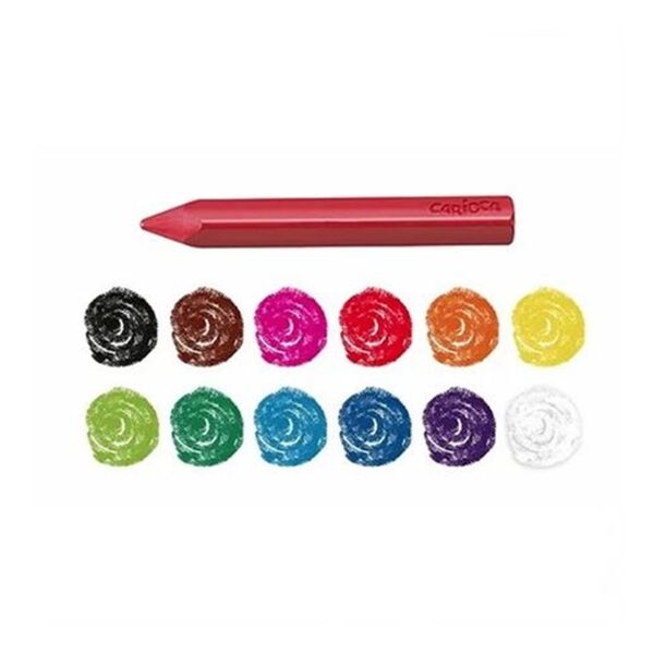 Carioca Plastello Jumbo Üçgen Pastel Boya