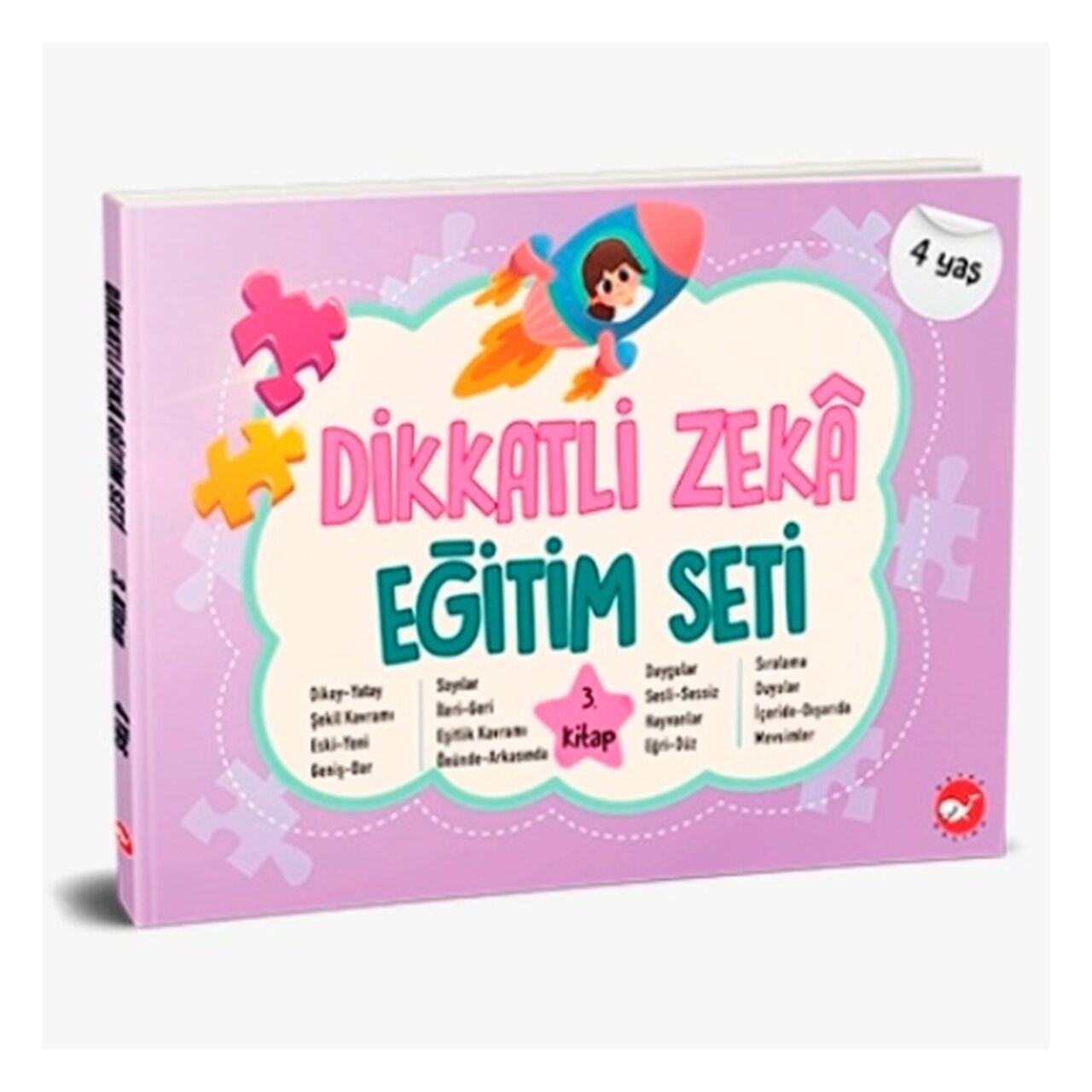 Dikkatli Zekâ Eğitim Seti 3. Kitap (4 Yaş)