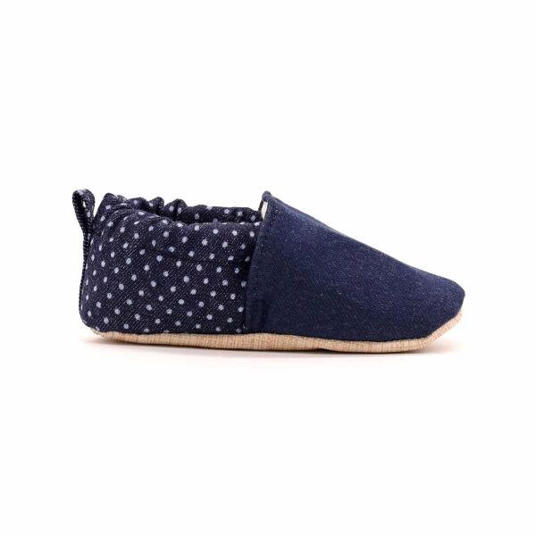 Morgedan Denim Puantiye Patik