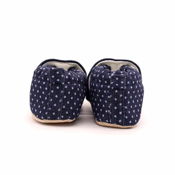 Morgedan Denim Puantiye Patik