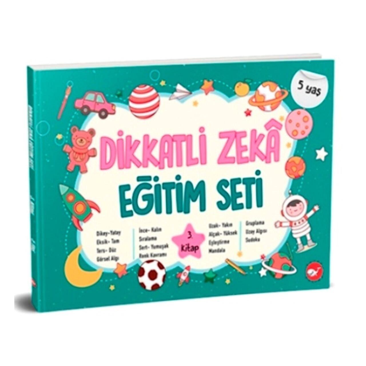 Dikkatli Zekâ Eğitim Seti 3. Kitap (5 Yaş)