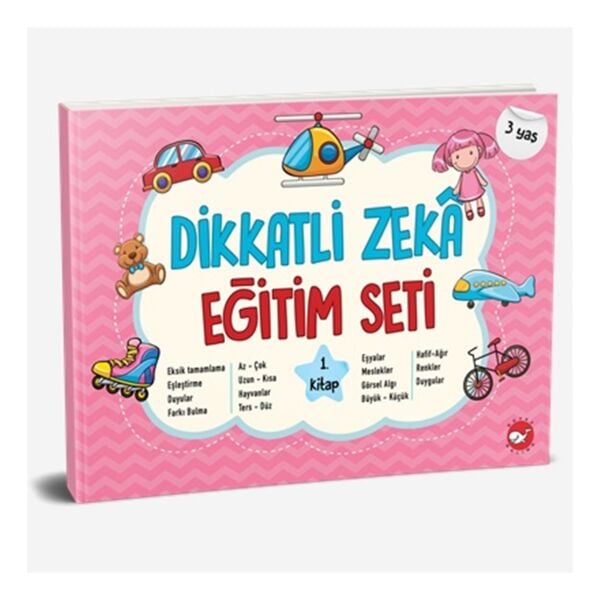 Dikkatli Zeka Eğitim Seti 1. Kitap (3 Yaş