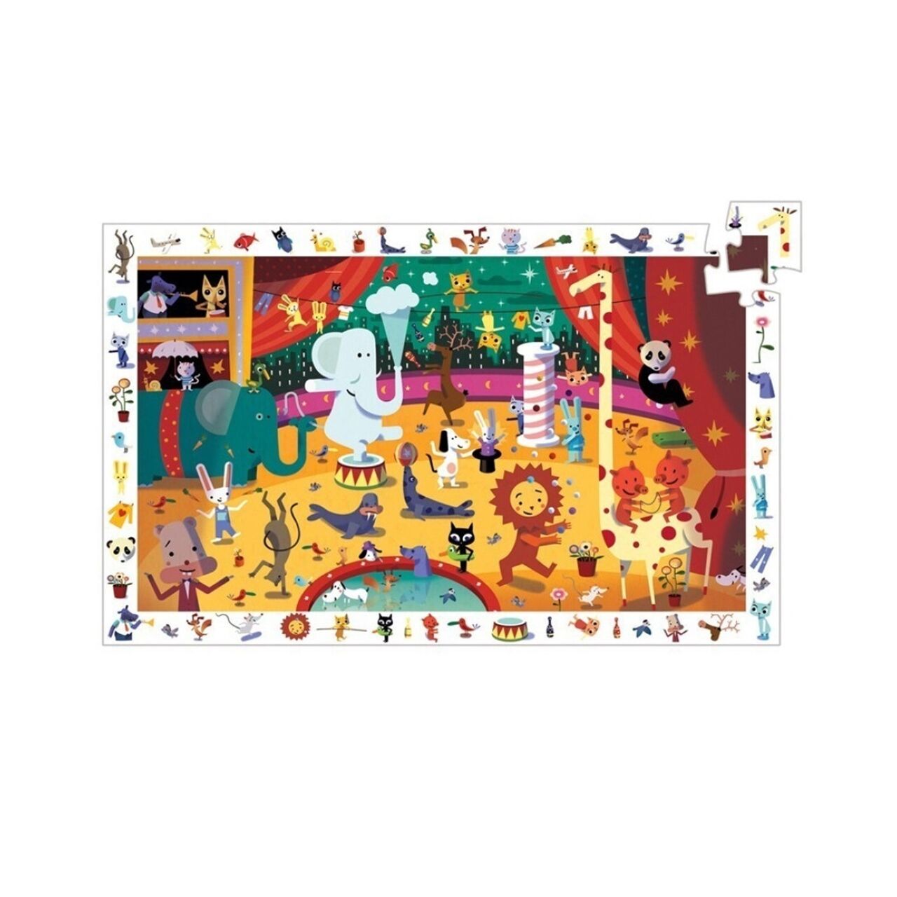 Djeco Puzzle 35 Parça - Circus