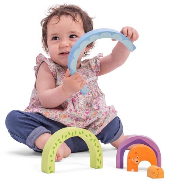 Petilou - Tünel Puzzle Anne Ayıcık