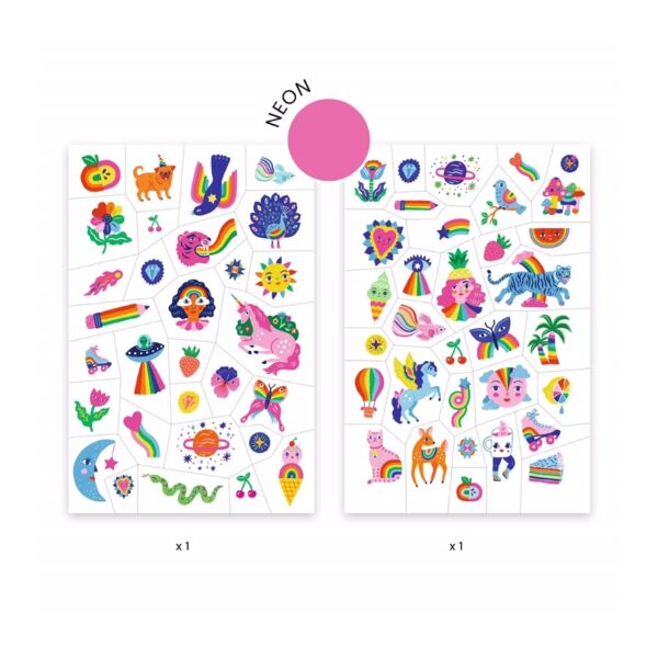 Djeco Dövme - Gökkuşağı