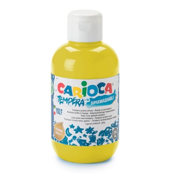 Carioca Guaj Boya Süper Yıkanabilir 250 ML - Sarı