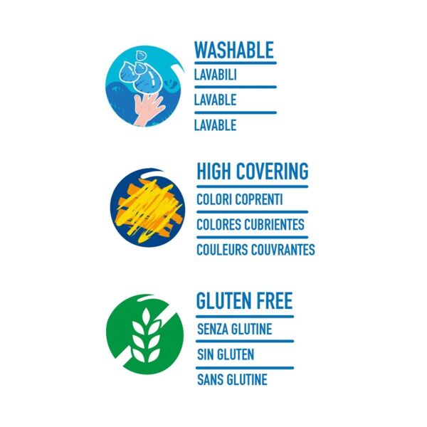 Carioca Guaj Boya Süper Yıkanabilir Metal Tüpte 12