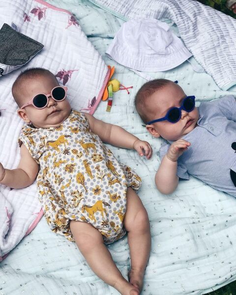 Izipizi 12-36 Ay Bebek Güneş Gözlüğü Pastel Pink