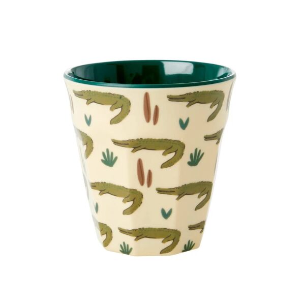 Melamin 6lı Çocuk Bardak Seti - Jungle Yeşil