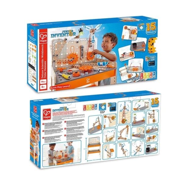 Hape Deluxe Bilimsel Oyuncak Çalışma Tezgahı