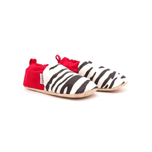Morgedan Kırmızı Zebra Patik