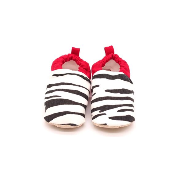 Morgedan Kırmızı Zebra Patik