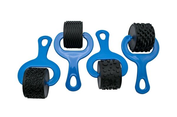 Boya Hamur Rulosu / Mavi Paket - 4 Parça