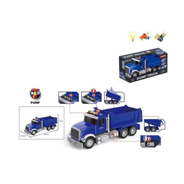 Işıklı Ve Sesli Hafriyat Kamyonu