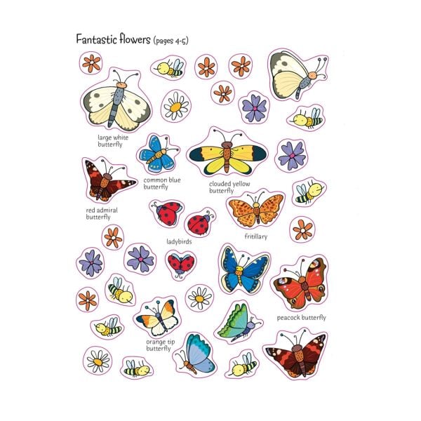 First Sticker Book Garden