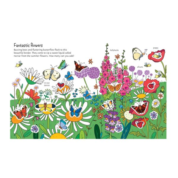 First Sticker Book Garden