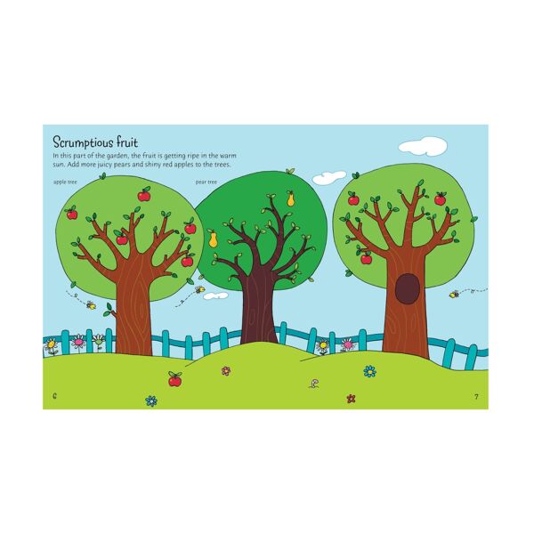 First Sticker Book Garden