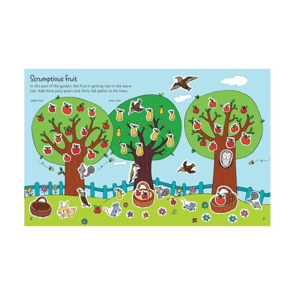 First Sticker Book Garden
