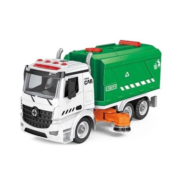 Işıklı Ve Sesli Çöp Kamyonu