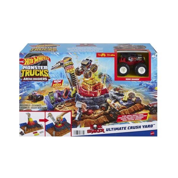 Hot Wheels Monster Trucks Muhteşem Çarpışma Arenas
