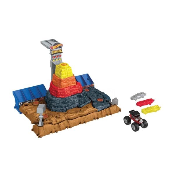 Hot Wheels Monster Trucks Muhteşem Çarpışma Arenas