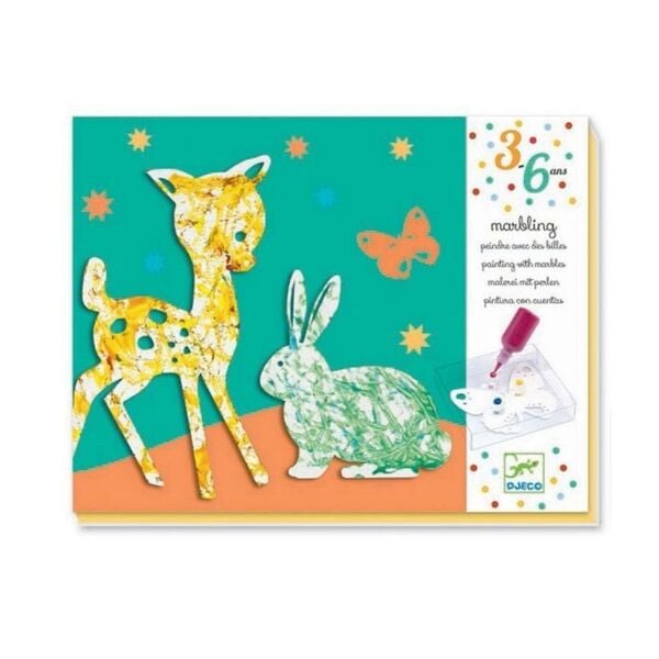 Djeco Marbling - Colourful Parade