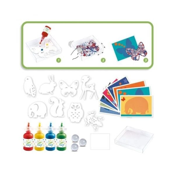 Djeco Marbling - Colourful Parade