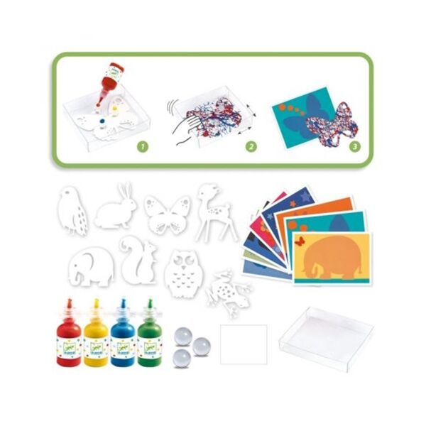 Djeco Marbling - Colourful Parade