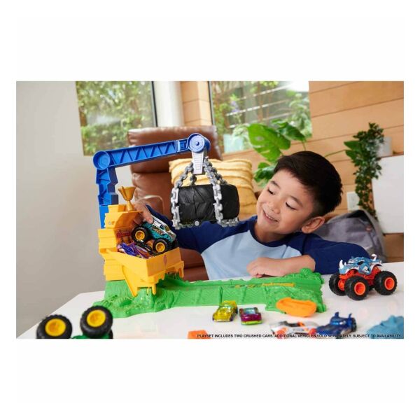 Hot Wheels Monster Trucks Arena Rhinomite Mücadele
