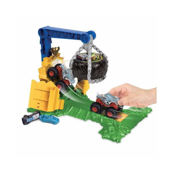 Hot Wheels Monster Trucks Arena Rhinomite Mücadele