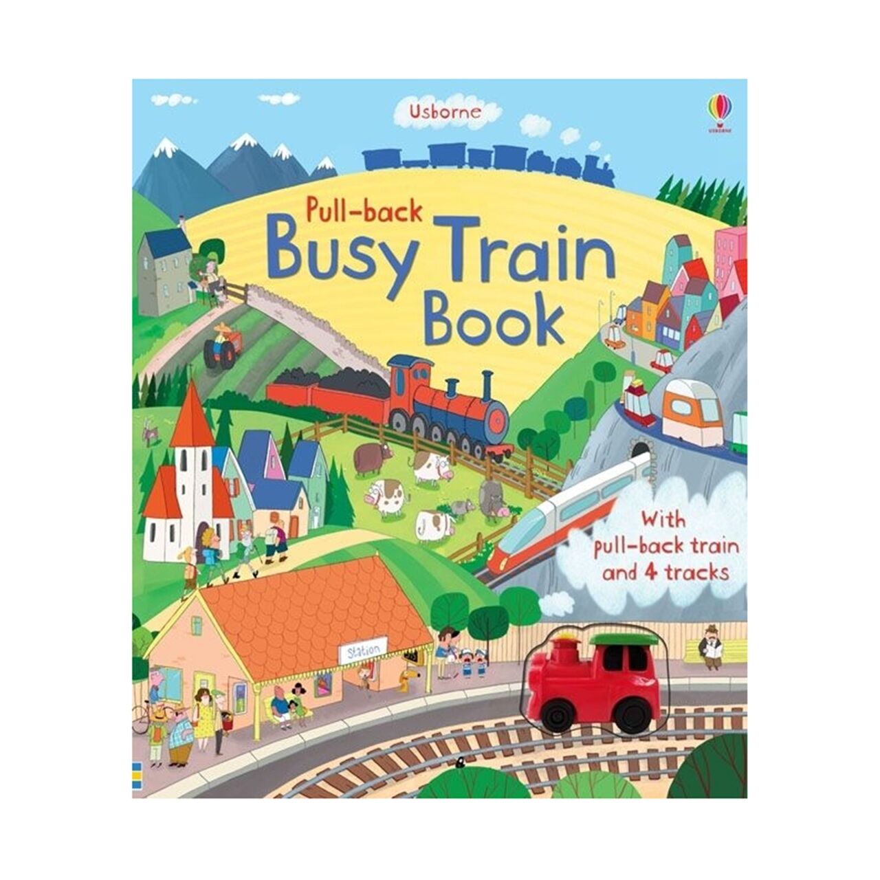 Pull Back Busy Train