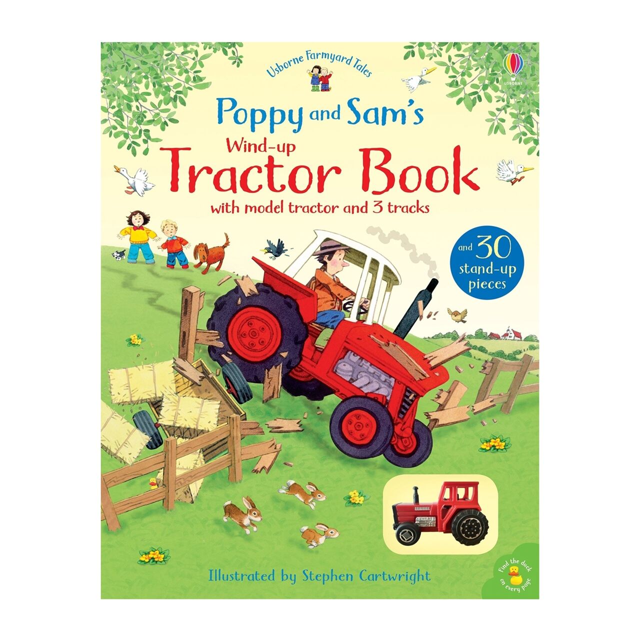Fyt Poppy And Sam’S Wind-Up Tractor Book