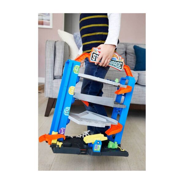 Hot Wheels Maceraya Başlangıç Garajı 4 Katlı