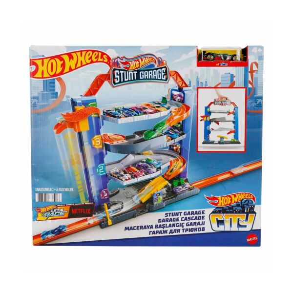 Hot Wheels Maceraya Başlangıç Garajı 4 Katlı