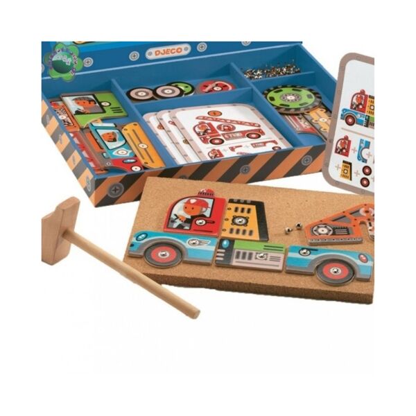 Djeco Araçlar Yarat / Tap Tap Professions