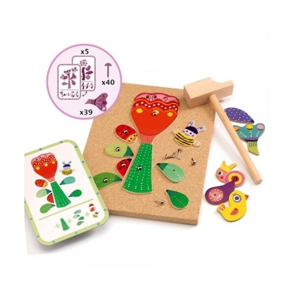 Djeco Bahçe Yarat / Tap Tap Professions