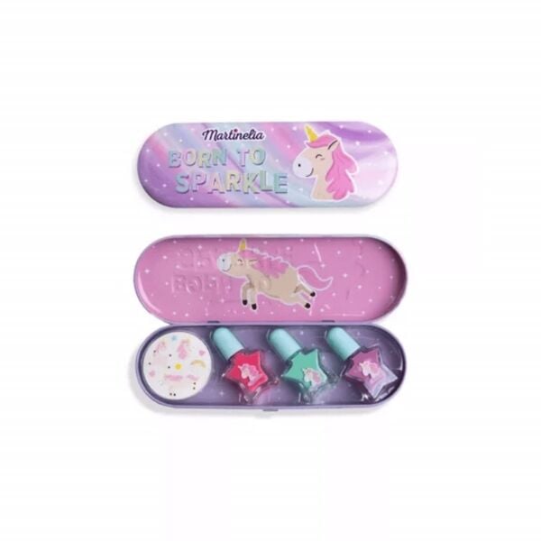 Martinelia Kutulu Oje ve Çıkartma Seti - Little Un