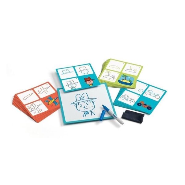 Djeco Adım Adım Çizim Oyunu / Arthur And Co