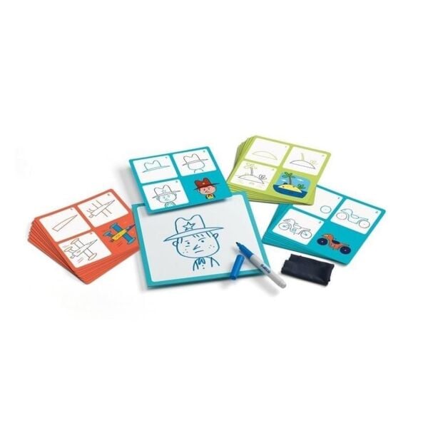 Djeco Adım Adım Çizim Oyunu / Arthur And Co