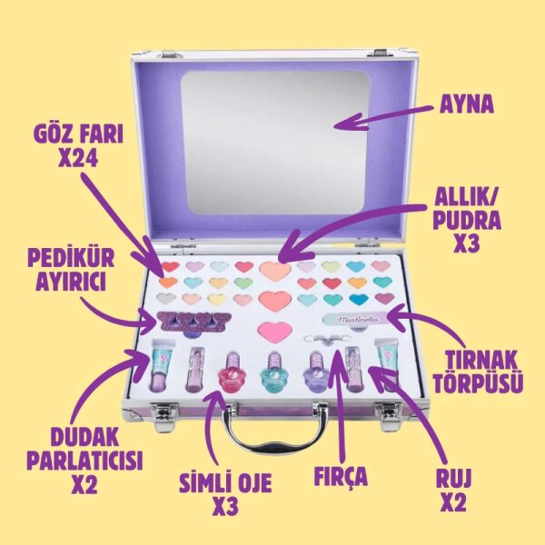 Martinelia Kutulu Makyaj Seti - Lets Be Mermaids