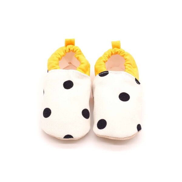 Morgedan Sarı Puantiye Patik