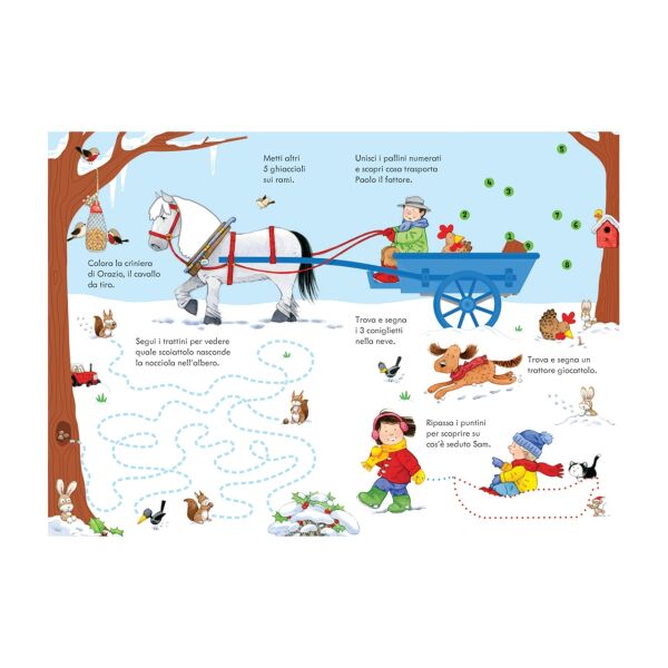 Poppy and Sams - Wipe Clean Christmas Activities