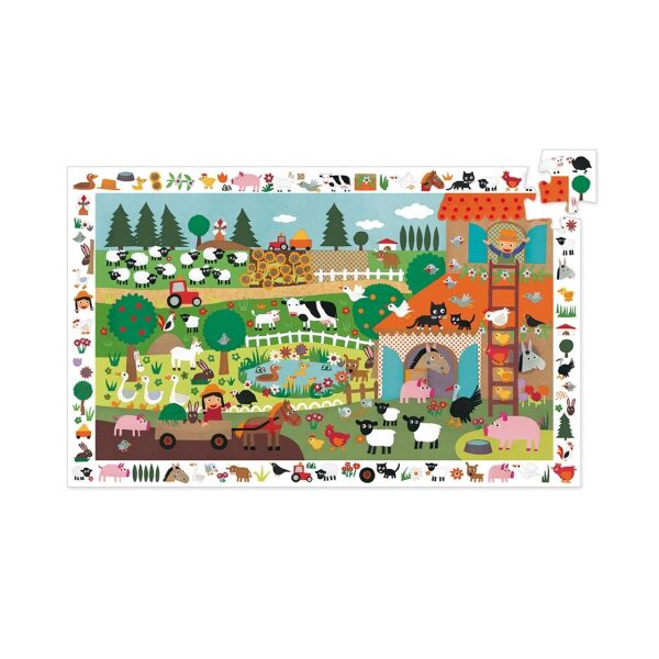 Djeco Puzzle / The Farm - 35 Parça