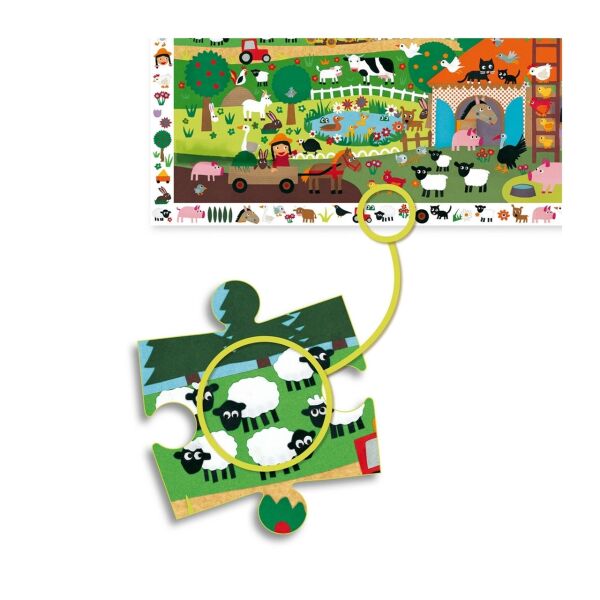 Djeco Puzzle / The Farm - 35 Parça