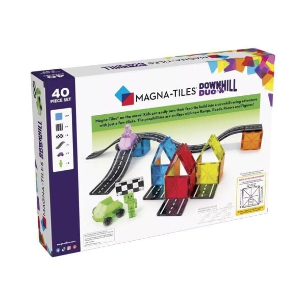 Magna Tiles Downhill Duo Yokuş Aşağı 2li - 40 Parç