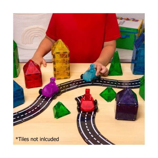 Magna Tiles Dashers Hızlı Sürücüler - 6 Parça