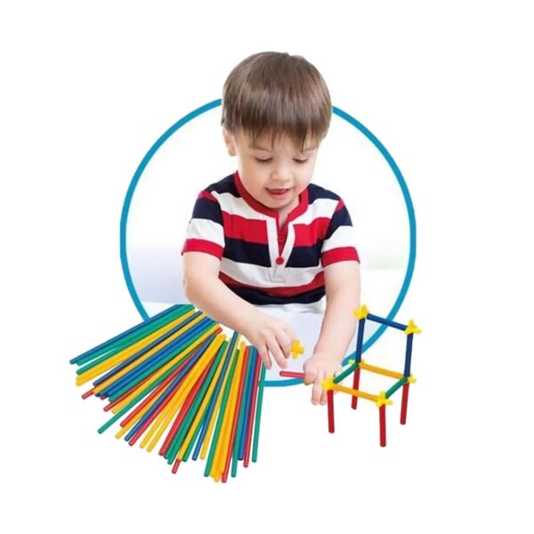 Bamboo Oyun Çubukları Silindir